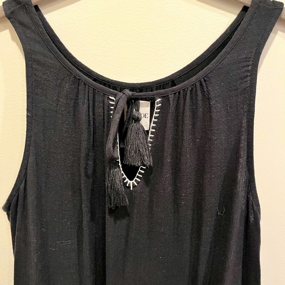 Nic+Zoe black sleeveless dress Women Size S - Picture 4 of 6